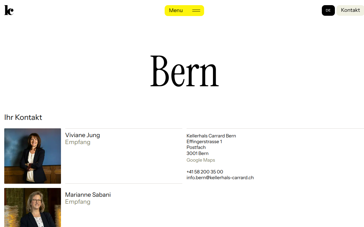 Bern | Kellerhals Carrard